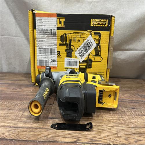 AS-IS DEWALT 20-Volt MAX XR Lithium Ion 1-1/8 in. Cordless SDS-plus Brushless L-Shape Concrete/Masonry Rotary Hammer (Tool-Only)