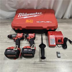 AS-IS MILWAUKEE FUEL 18V Cordless Hammer Drill and Impact Driver Combo Kit