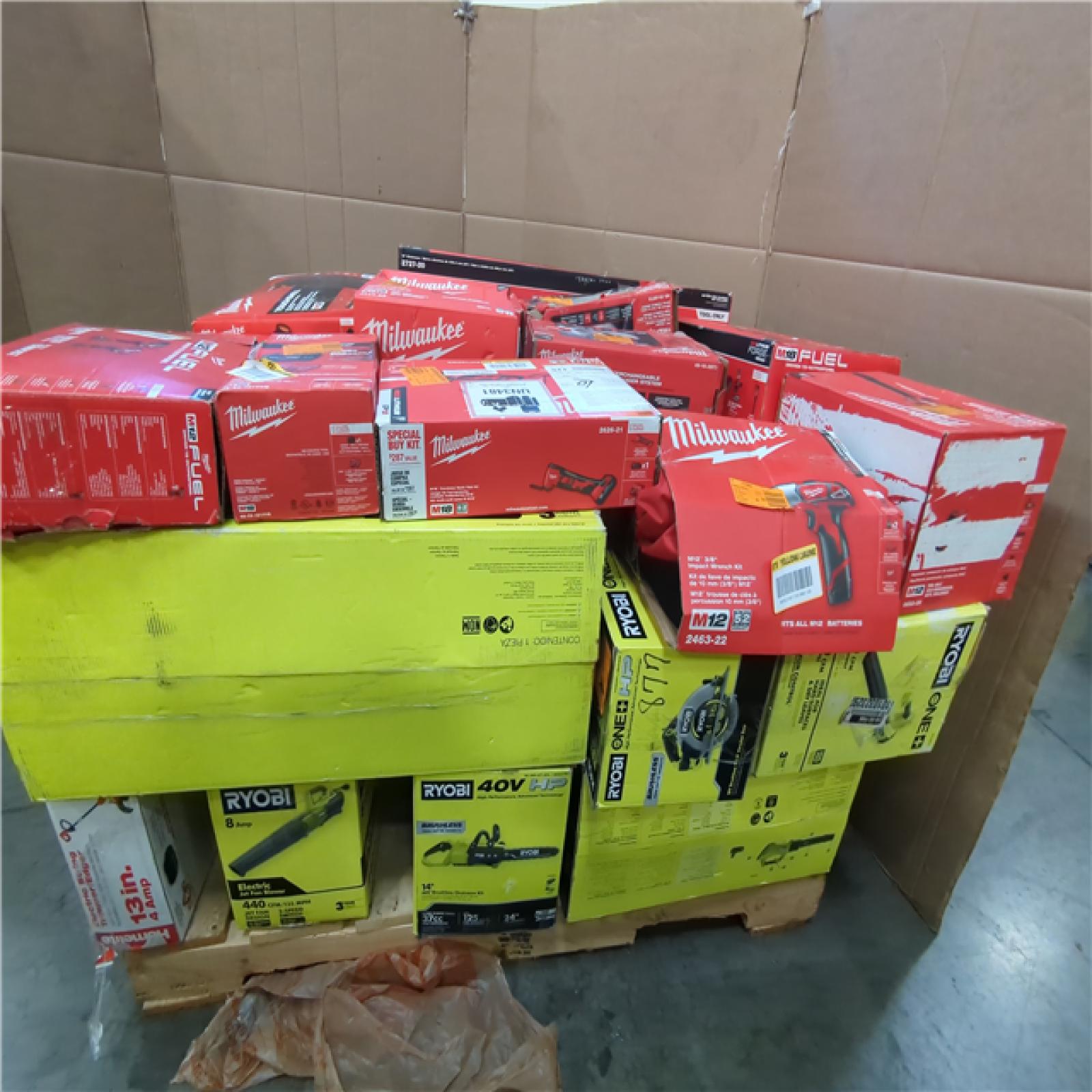 CALIFORNIA AS-IS TOOL PALLET