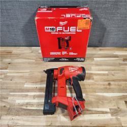 HOUSTON LOCATION - AS-IS Milwaukee  FUEL 18-Volt Lithium-Ion Brushless Cordless 18-Gauge 1/4 in. Narrow Crown Stapler (Tool-Only)