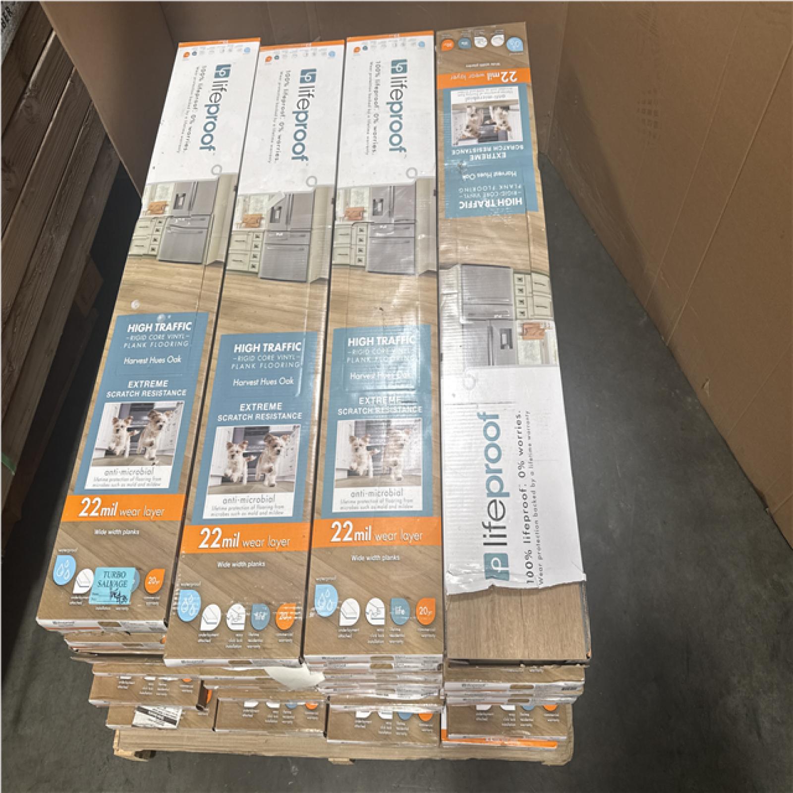 CALIFORNIA AS IS LIFEPROOF VINYL PLANK FLOORING