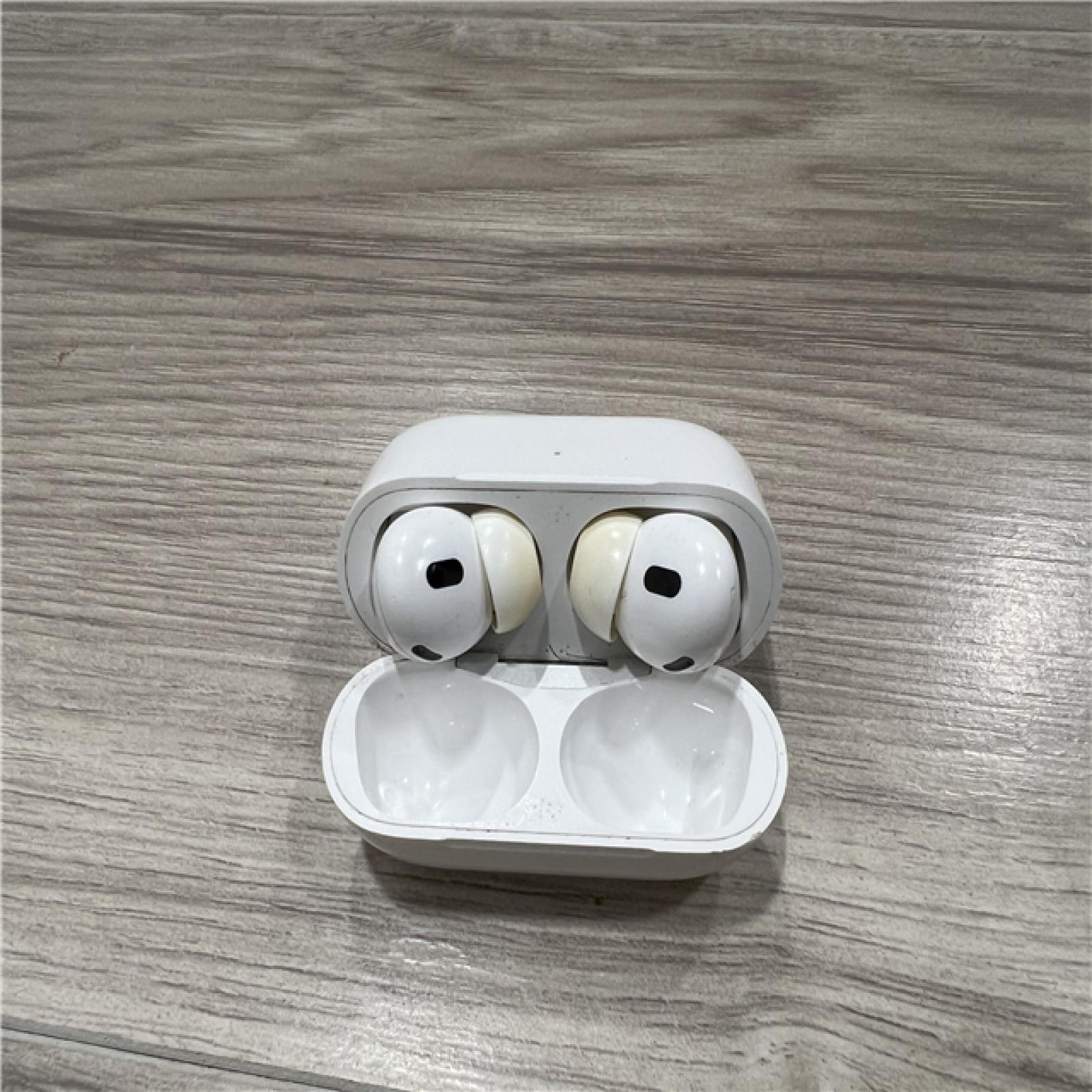 AS-IS Apple AirPods Pro (2nd Generation) with the USB-C MagSafe Charging Case