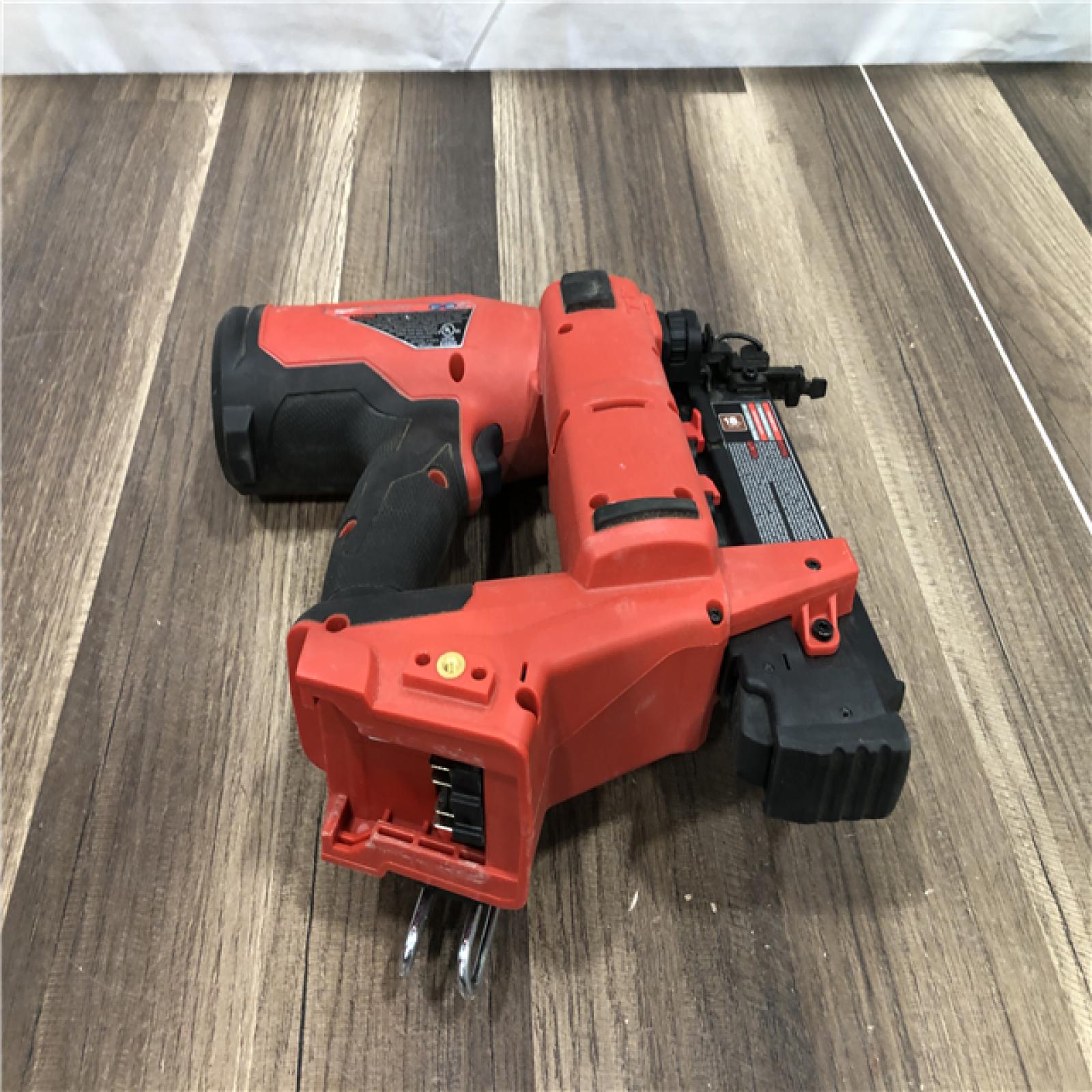 AS-IS Milwaukee FUEL 18-Volt Lithium-Ion Brushless Cordless Gen II 18-Gauge Brad Nailer (Tool-Only)