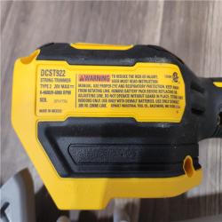AS-IS- DeWalt 20V MAX 14 in. Brushless Cordless Battery Powered Foldable String Trimmer Kit with (1) 5 Ah Battery & Charger