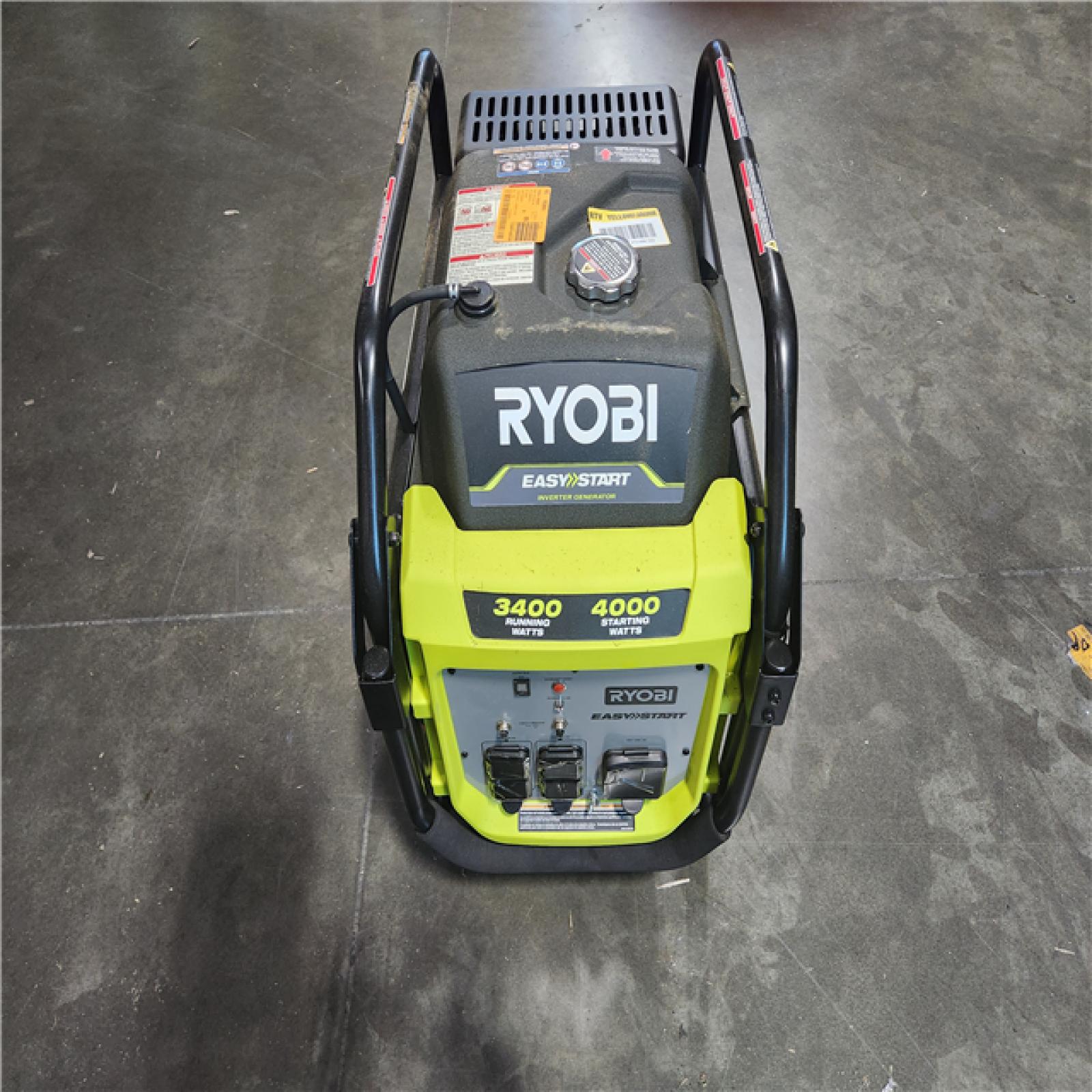 California AS-IS Ryobi 3400 Running Watt 4000 Starting Watt Power Inverter Generator