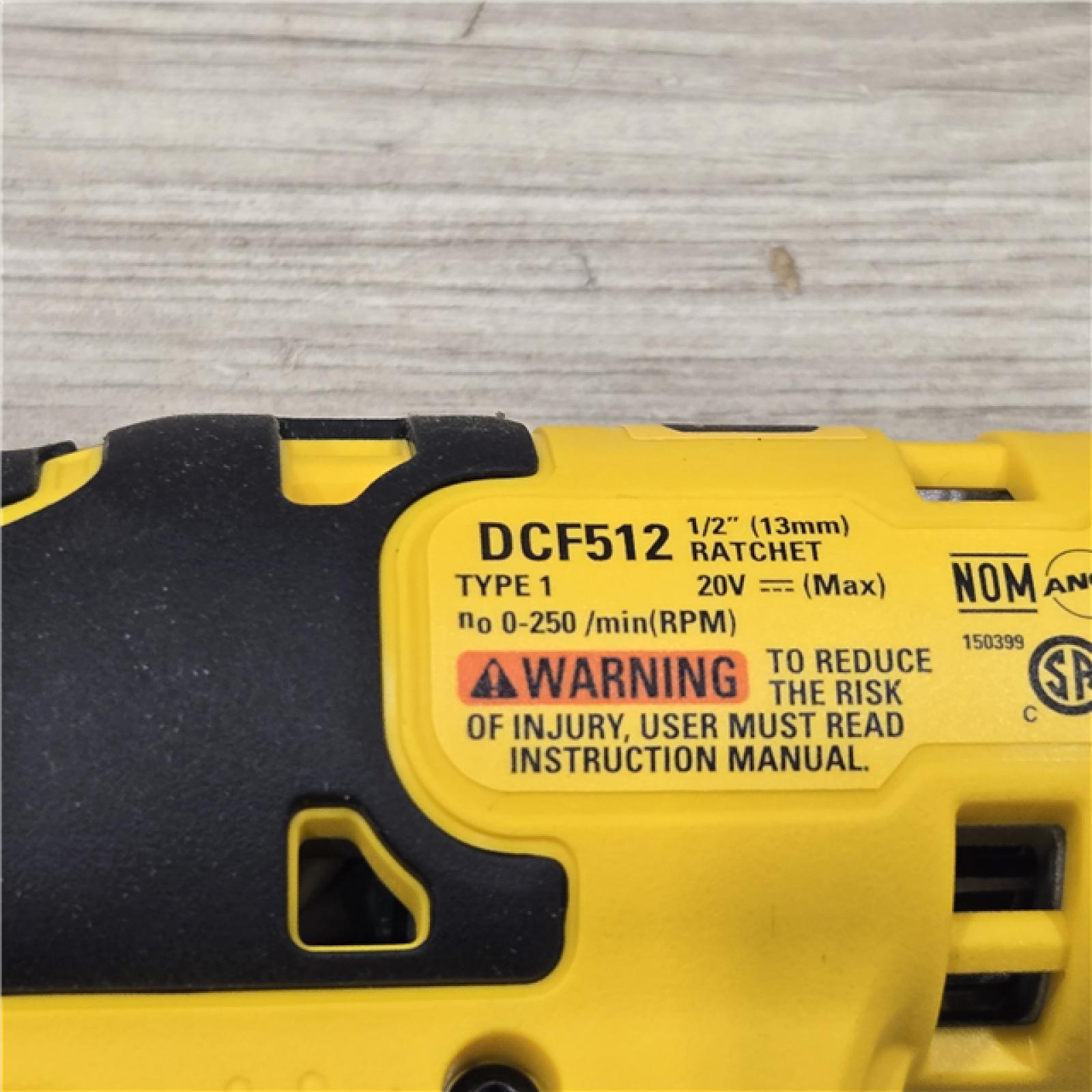 AS-IS DeWalt ATOMIC 20V MAX Cordless 1/2 in. Ratchet (Tool Only)