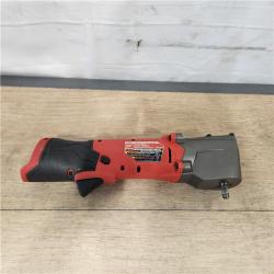 AS-IS- Milwaukee FUEL 12V Lithium-Ion Brushless Cordless 3/8 in. Right Angle Impact Wrench (Tool-Only)