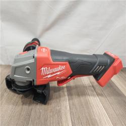 AS-IS- Milwaukee FUEL 18-Volt Lithium-Ion Brushless Cordless 4-1/2 in./5 in. Grinder W/Paddle Switch (Tool-Only)