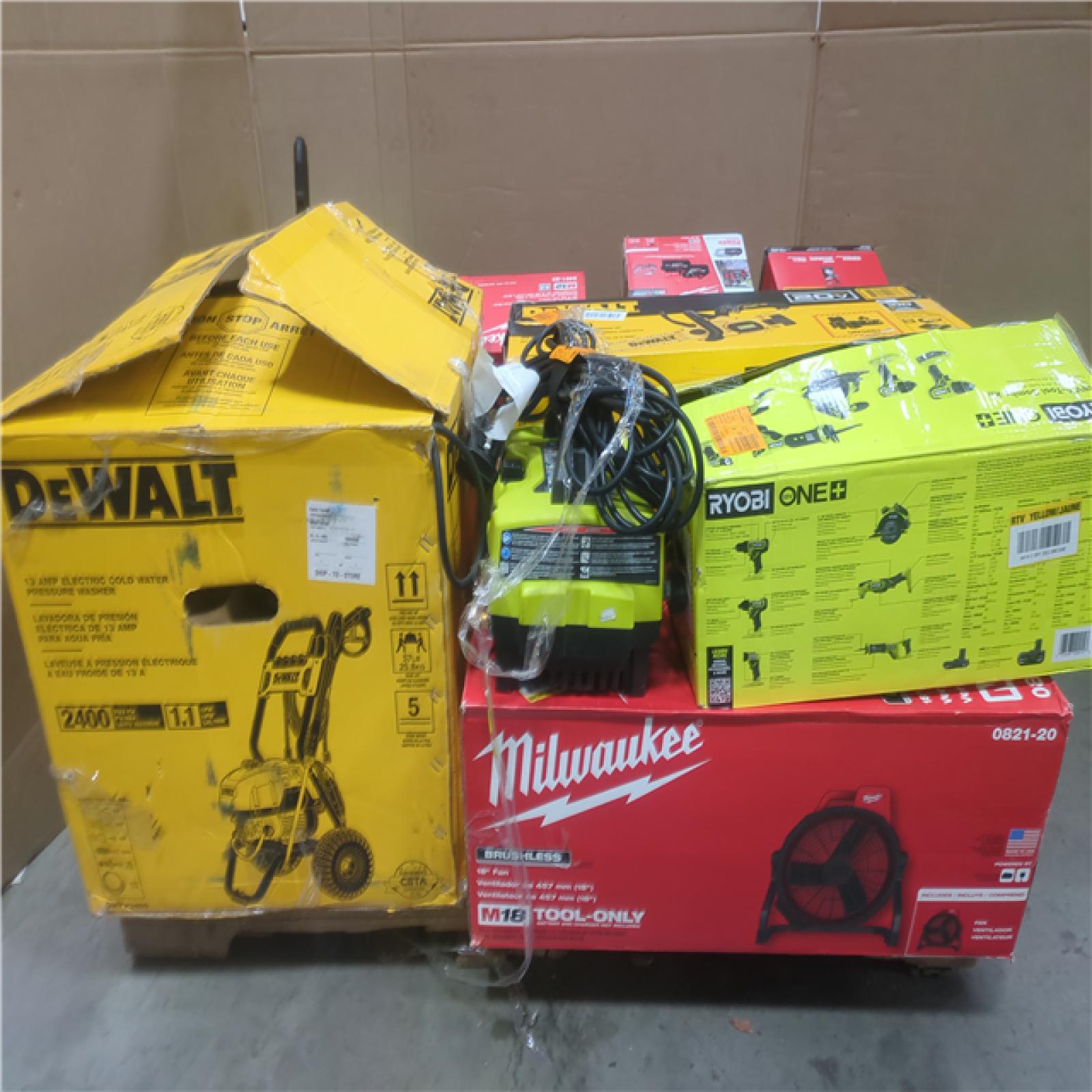 CALIFORNIA AS-IS TOOL PALLET