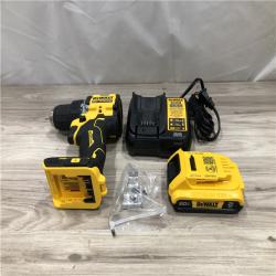 AS-IS DEWALT Atomic 20V Lithium-Ion Cordless Compact 1/2 in. Drill/Driver Kit
