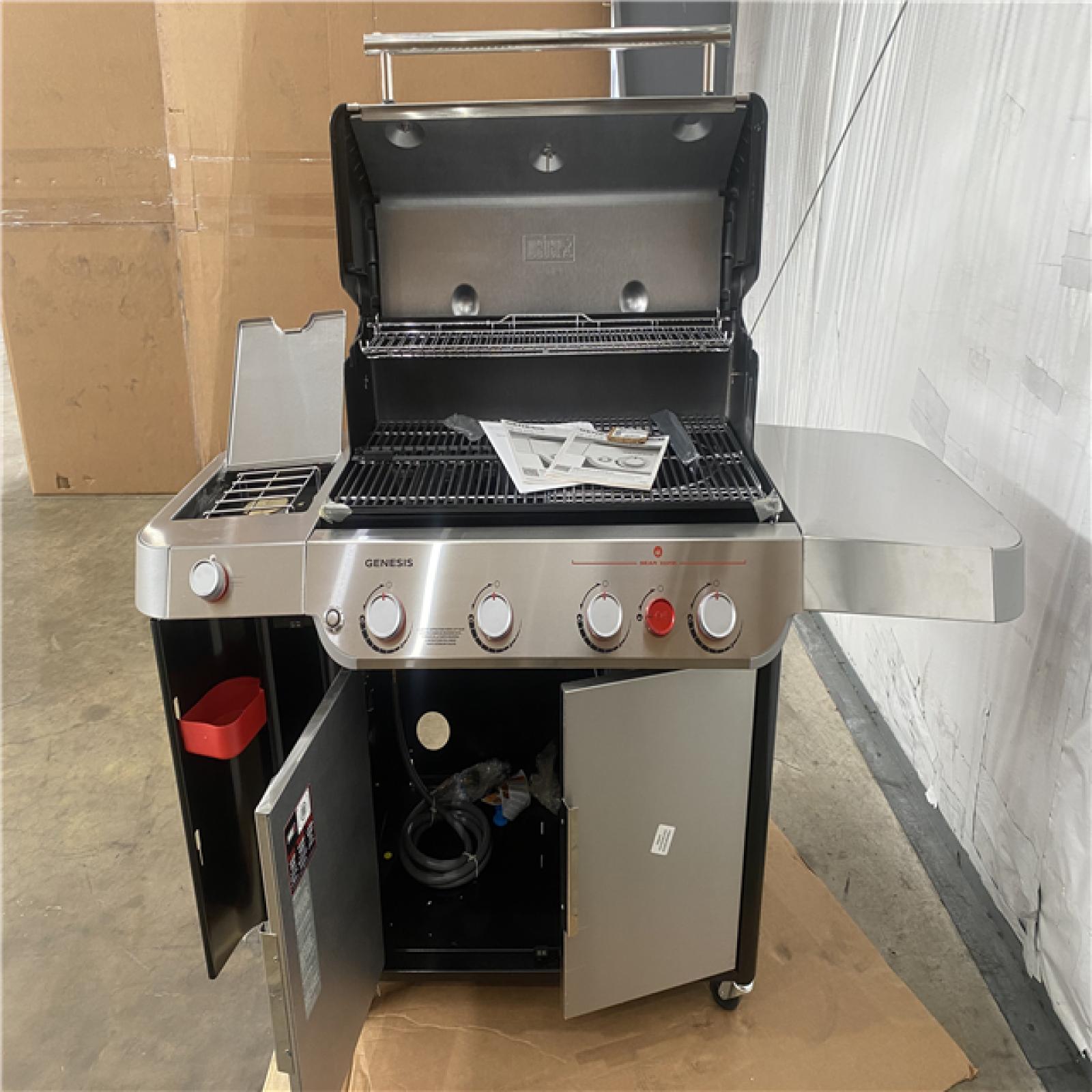 Houston Location AS-IS Weber Genesis 4 burner liquid propane grill