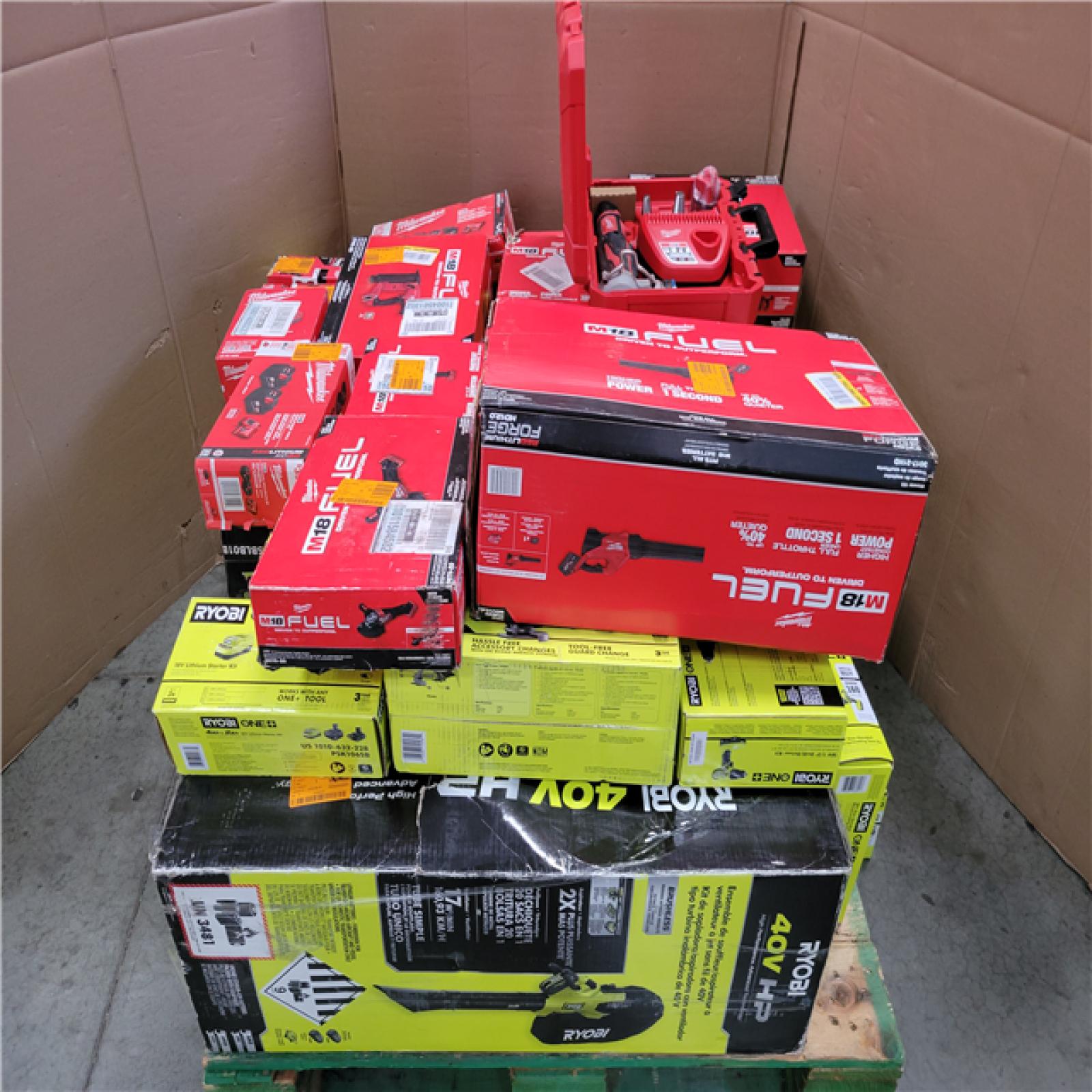 CALIFORNIA AS-IS TOOL PALLET