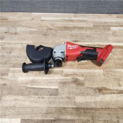 HOUSTON LOCATION - AS - IS Milwaukee 18V Lithium-Ion Brushless Cordless 4-1/2 in./5 in. Grinder w/Paddle Switch (Tool-Only)