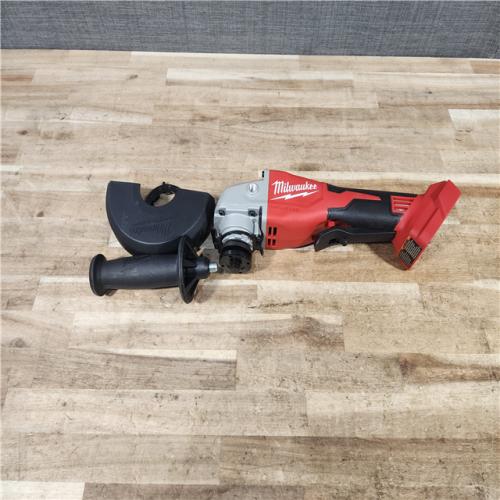 HOUSTON LOCATION - AS - IS Milwaukee 18V Lithium-Ion Brushless Cordless 4-1/2 in./5 in. Grinder w/Paddle Switch (Tool-Only)