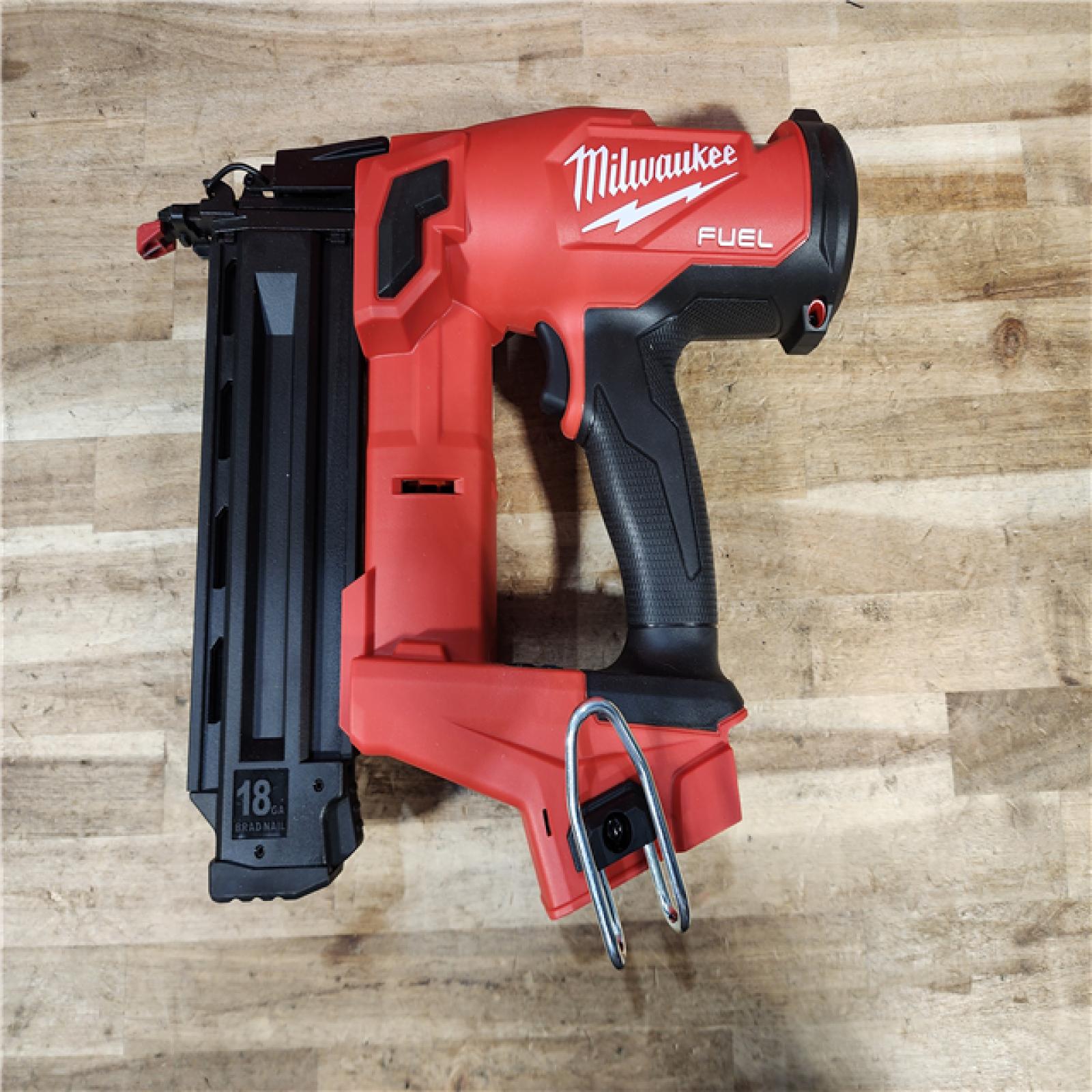 HOUSTON LOCATION - AS-IS Milwaukee FUEL 18-Volt Lithium-Ion Brushless Cordless Gen II 18-Gauge Brad Nailer (Tool-Only)