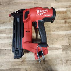 HOUSTON LOCATION - AS-IS Milwaukee FUEL 18-Volt Lithium-Ion Brushless Cordless Gen II 18-Gauge Brad Nailer (Tool-Only)