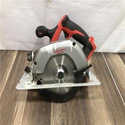 AS-IS Milwaukee M18 18V Lithium-Ion Cordless 6-1/2 in. Circular Saw (Tool-Only)