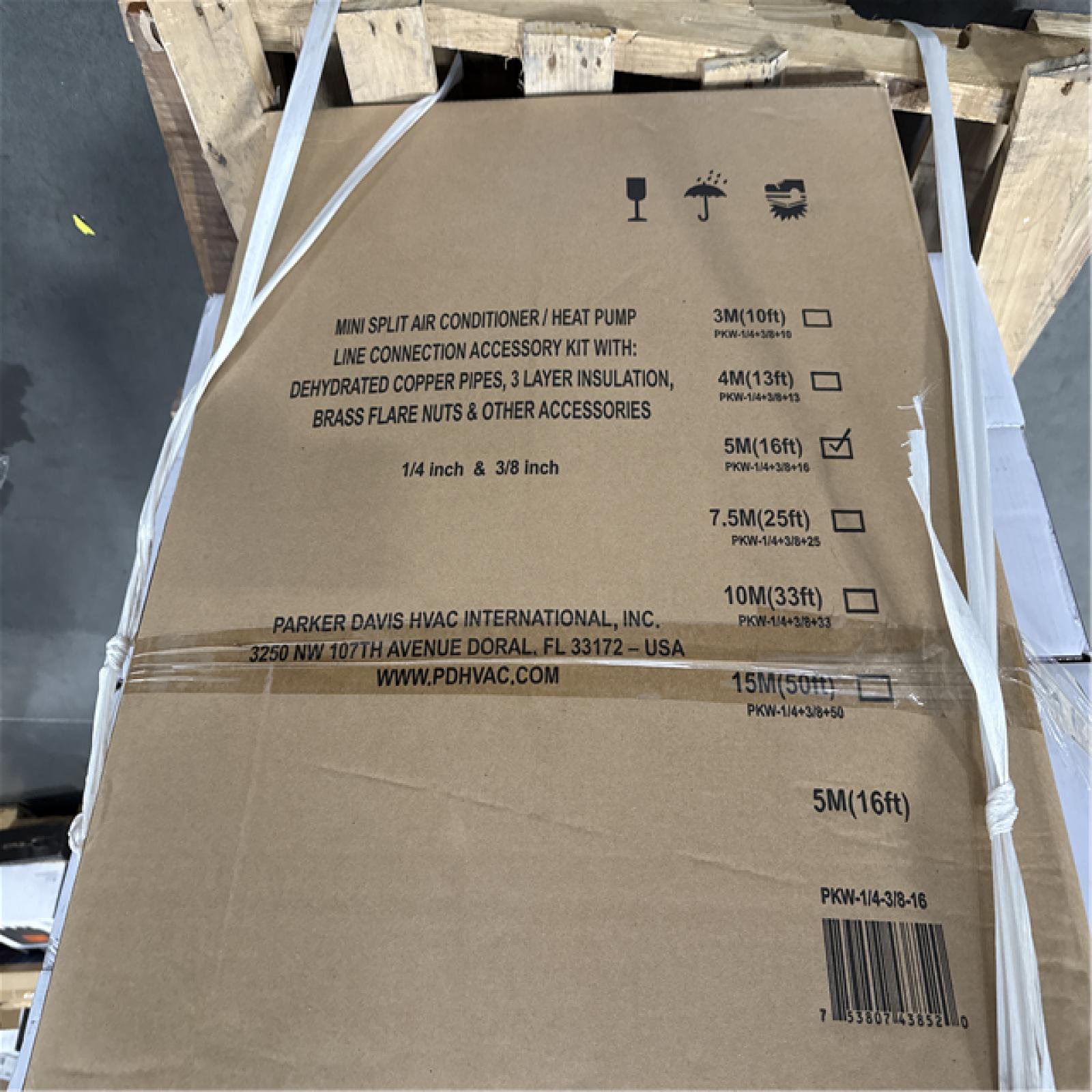 California AS-IS Pioneer Ductless Mini Split Inverter Heat Pump & Air Handler Split Indoor Section & Line Connector Accessory Kit