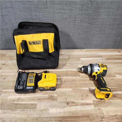 HOUSTON LOCATION - AS-IS (APPEARS LIKE NEW) DeWalt 20V MAX XR 1/2 in. Brushless Cordless Hammer Drill Kit (Battery & Charger)