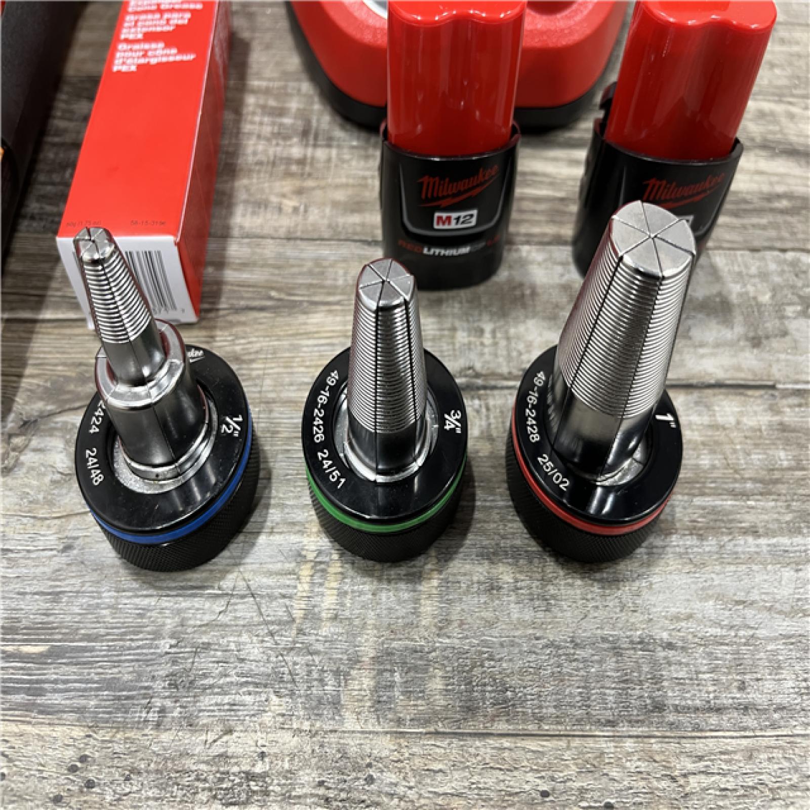AS-IS Milwaukee Cordless PEX Expansion Tool Kit