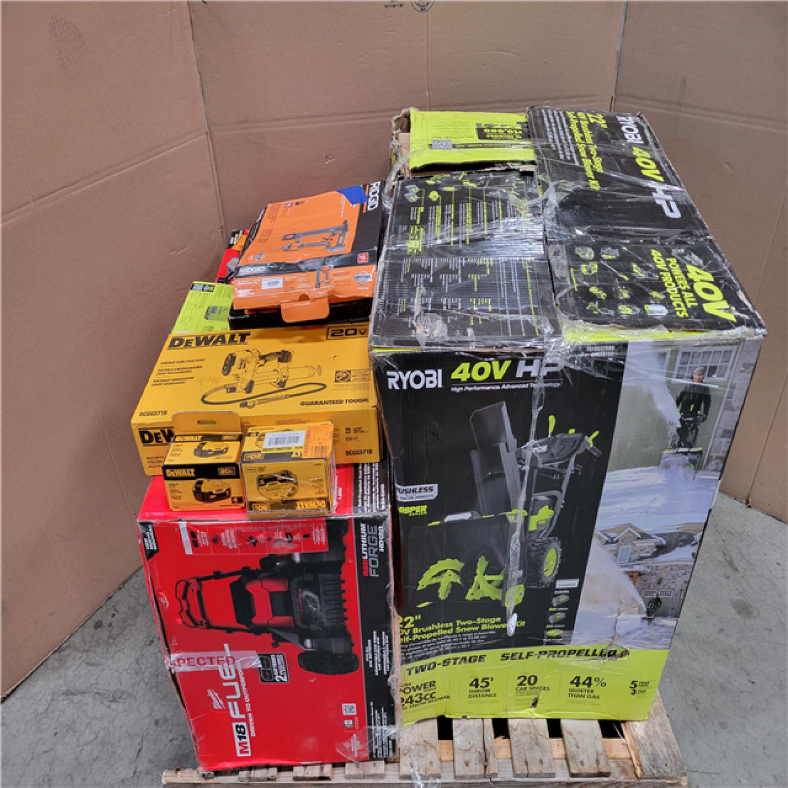 CALIFORNIA AS-IS TOOL PALLET