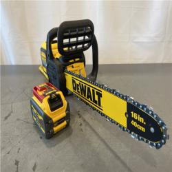 AS-IS - DEWALT  FLEXVOLT 60V MAX 16in. Brushless Cordless Battery Powered Chainsaw Kit