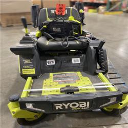 Dallas Location - As-Is RYOBI 80V HP Brushless 30 in. Riding Mower with (2) 80V 10 Ah Batteries and Charger
