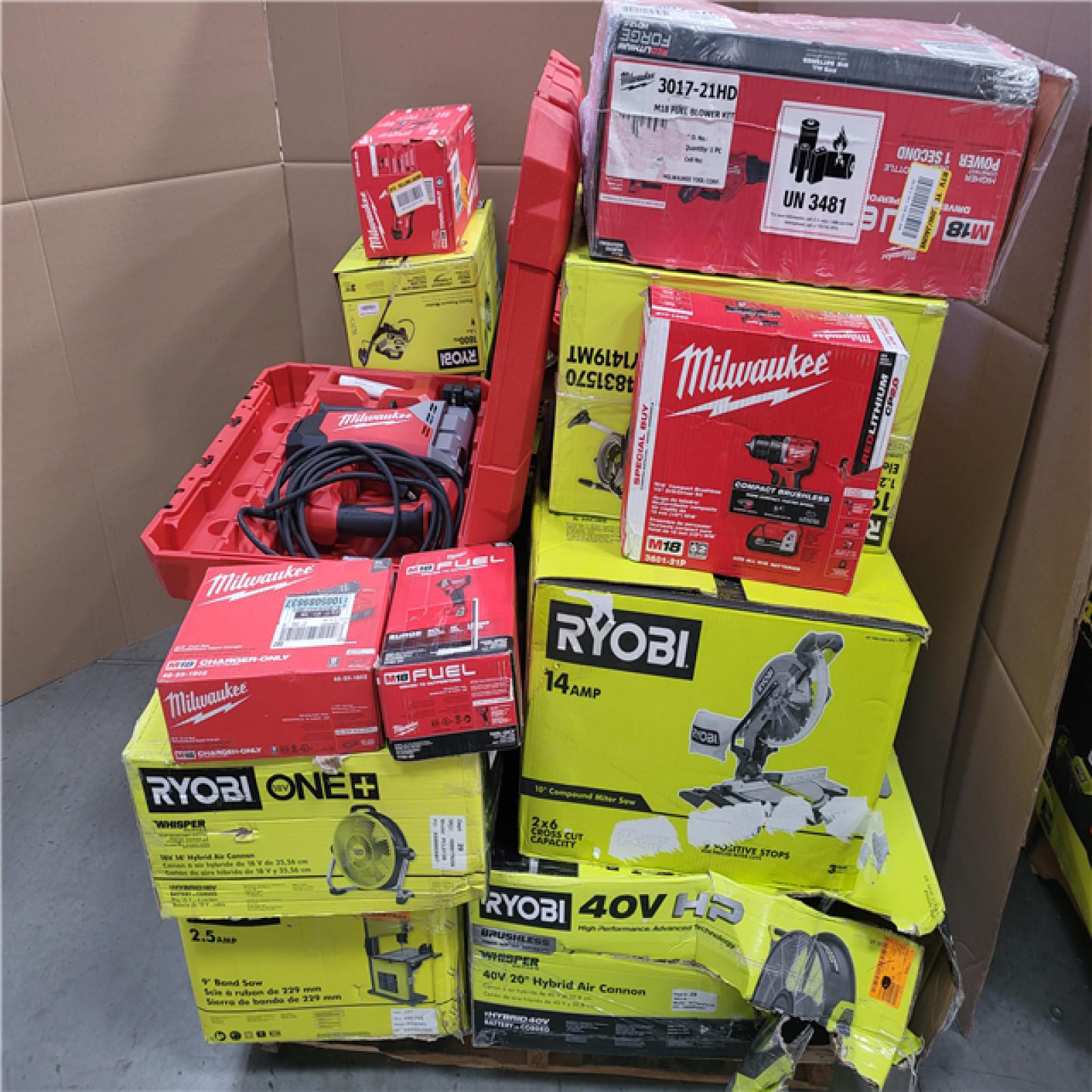 California AS-IS Tool Pallet