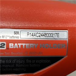 AS-IS Milwaukee Men's Medium 12V Lithium-Ion Cordless AXIS Black Heated Vest Kit