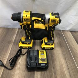 AS-IS DEWALT ATOMIC 20-Volt MAX Lithium-Ion Cordless Combo Kit