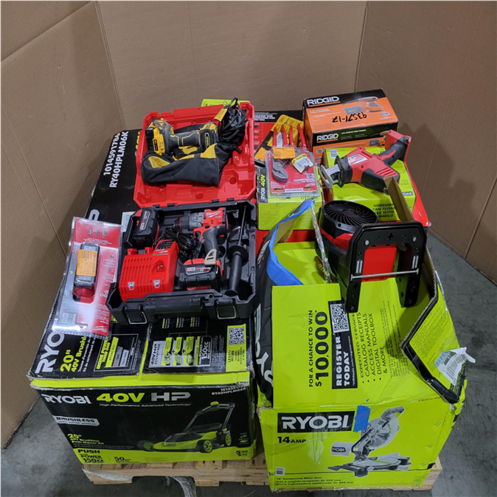 CALIFORNIA AS-IS TOOL PALLET