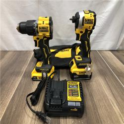 AS-IS DEWALT ATOMIC 20V MAX Lithium-Ion Cordless 2-Tool Combo Kit