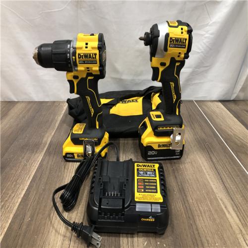 AS-IS DEWALT ATOMIC 20V MAX Lithium-Ion Cordless 2-Tool Combo Kit