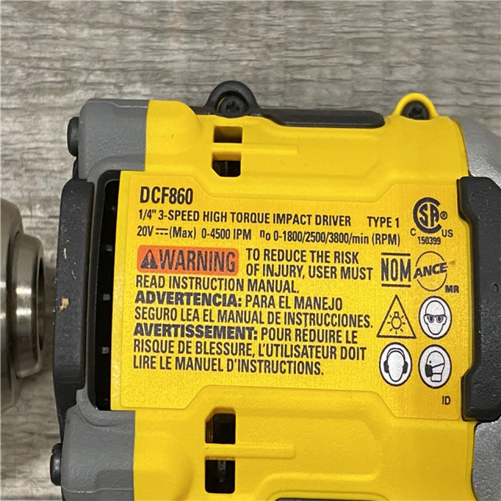 AS-IS DEWALT 20V MAX Lithium-Ion Cordless 3-Tool Combo Kit