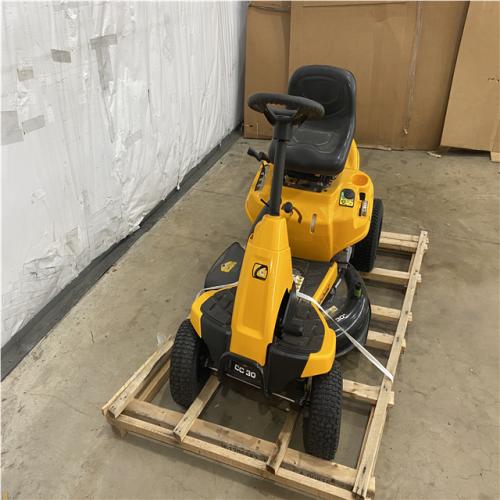 Houston Location - AS-IS Outdoor Power Equipment CUB CADET 30 INCH SIT DOWN MOWER