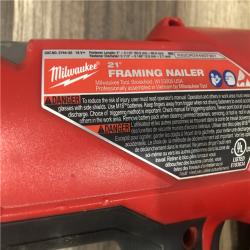 AS-IS Milwaukee FUEL 3-1/2 in. 18-Volt 21-Degree Lithium-Ion Brushless Cordless Framing Nailer (Tool-Only)