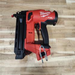 HOUSTON LOCATION - AS-IS (APPEARS LIKE NEW) Milwaukee FUEL 18-Volt Lithium-Ion Brushless Cordless Gen II 18-Gauge Brad Nailer (Tool-Only)