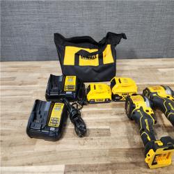 HOUSTON LOCATION - AS - IS Milwaukee 2 Tool Combo Kit W/ (2) Battery & (2) Charger