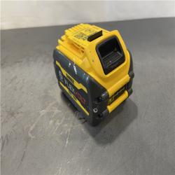 AS-IS - DEWALT FLEXVOLT 20V/60V MAX Lithium-Ion 6.0Ah Battery Pack with 6 Amp Output Charger