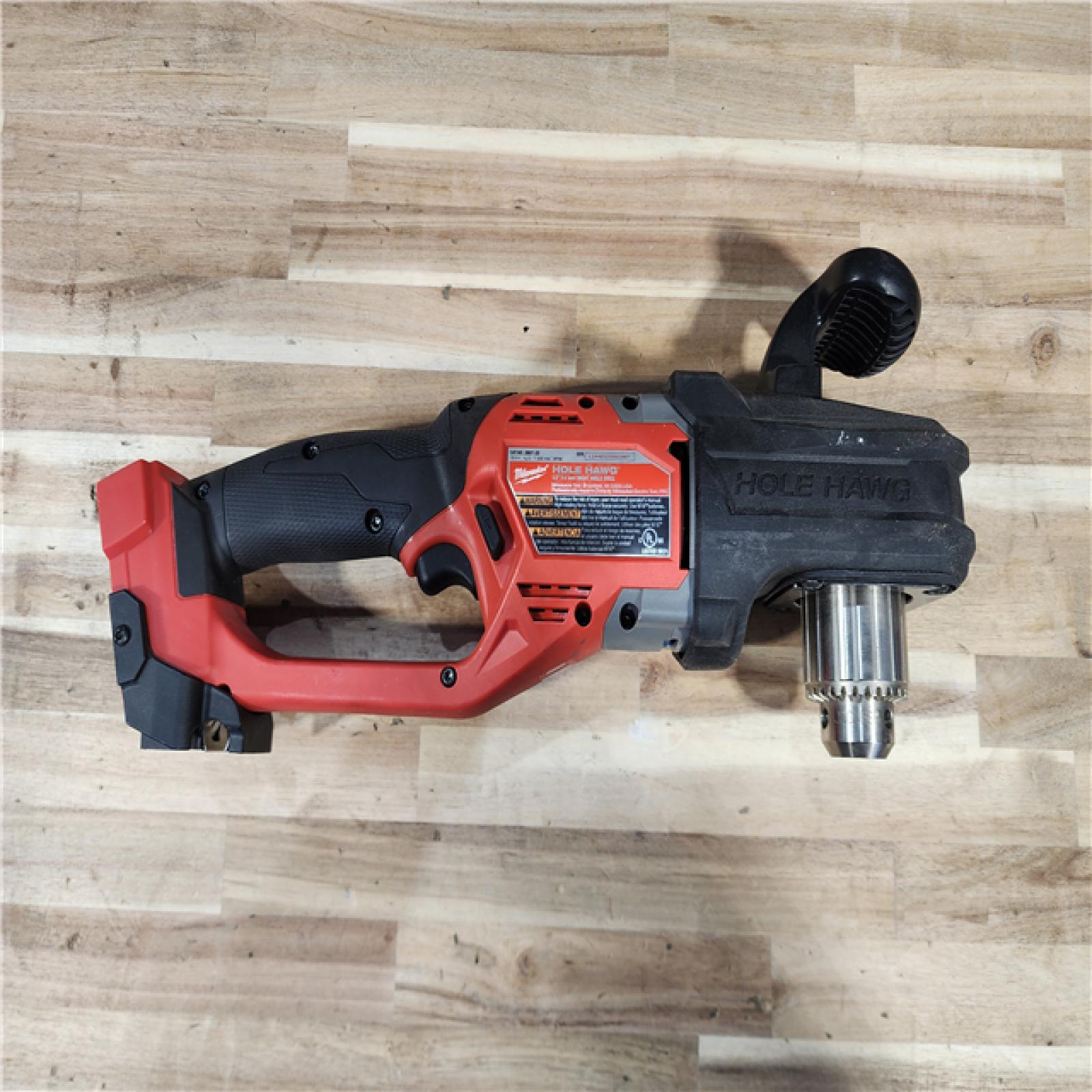 HOUSTON LOCATION - AS-IS Milwaukee FUEL GEN II 18V Lithium-Ion Brushless Cordless 1/2 in. Hole Hawg Right Angle Drill (Tool-Only)