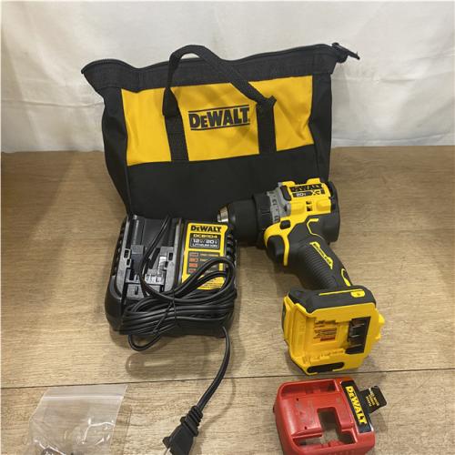AS-IS DEWALT 20V MAX XR 1/2 Inch Drill Driver Kit - DCD801T1