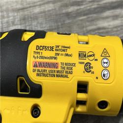 AS-IS DEWALT ATOMIC 20V MAX 3/8 in. Extended Reach Cordless Ratchet (Tool Only)