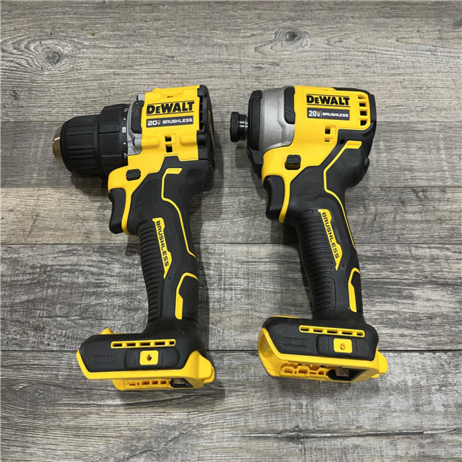 AS-IS DEWALT ATOMIC 20-Volt MAX Lithium-Ion Cordless Combo Kit