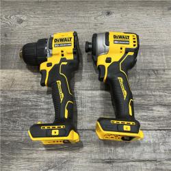 AS-IS DEWALT ATOMIC 20-Volt MAX Lithium-Ion Cordless Combo Kit