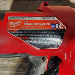 HOUSTON LOCATION - AS-IS M18 FUEL 3-1/2 in. 18-Volt 30-Degree Lithium-Ion Brushless Cordless Framing Nailer (Tool-Only)