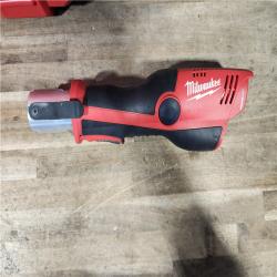 HOUSTON LOCATION - AS-IS (APPEARS LIKE NEW) MILWAUKEE 12-Volt Lithium-Ion Force Logic Cordless Press Tool Kit