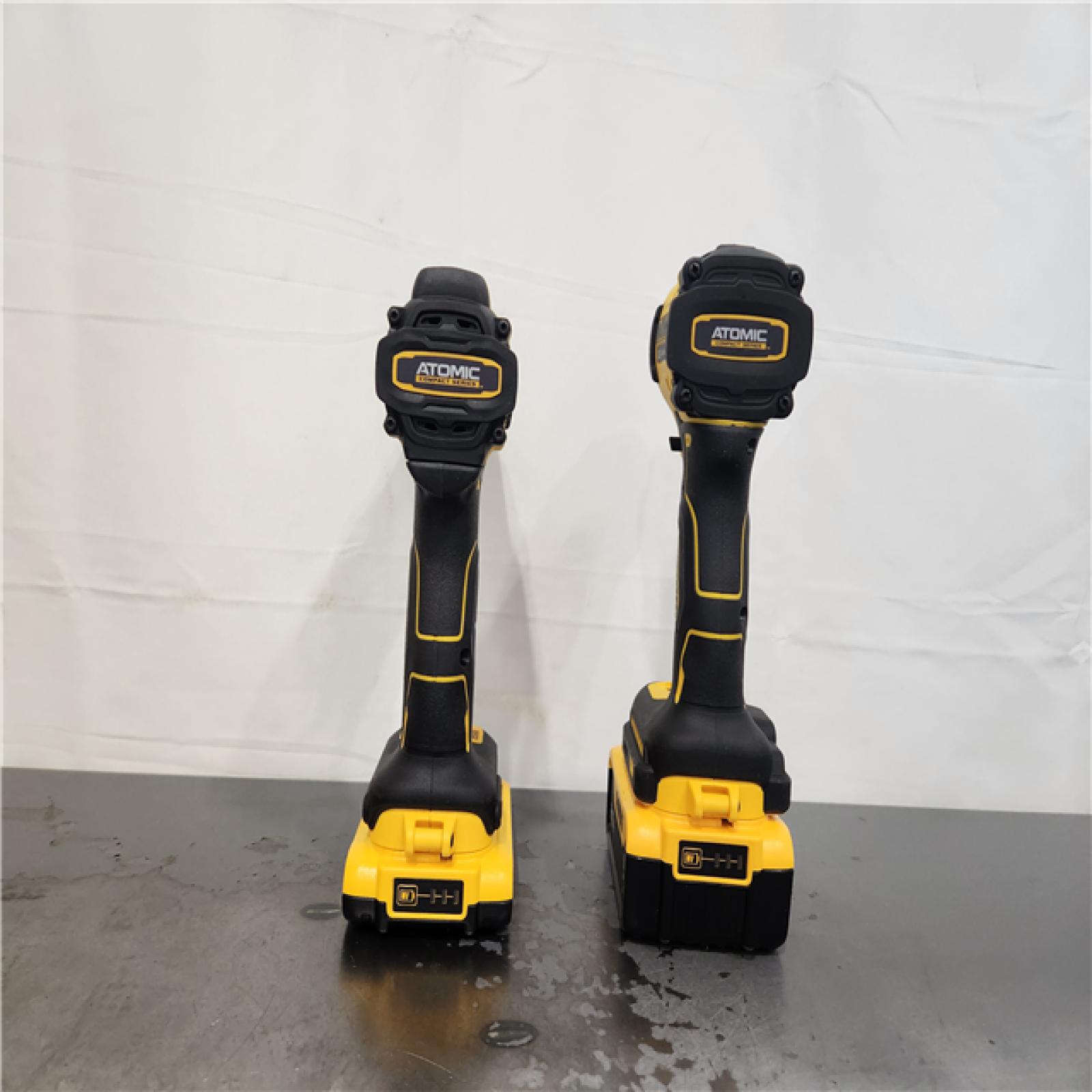 AS-IS- DEWALT ATOMIC 20V MAX Lithium-Ion Cordless 2-Tool Combo Kit