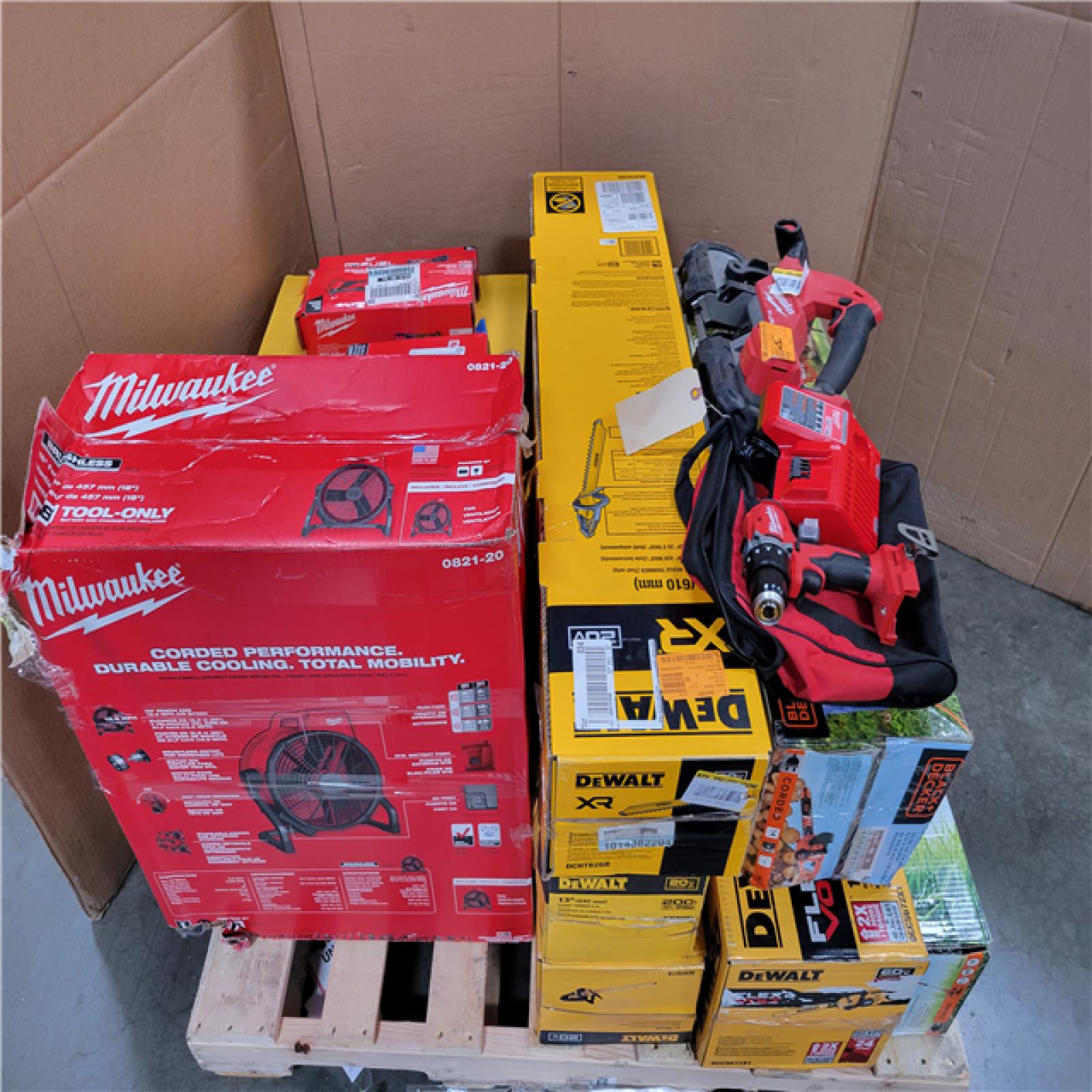 CALIFORNIA AS-IS TOOL PALLET