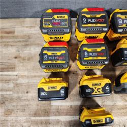 HOUSTON LOCATION - AS - IS DEWALT BATTERY PACK QTY - 10