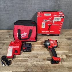 HOUSTON LOCATION - AS-IS Milwaukee FUEL 18V Lithium-Ion Brushless Cordless 1/2 in. Impact Wrench w/Friction Ring Kit